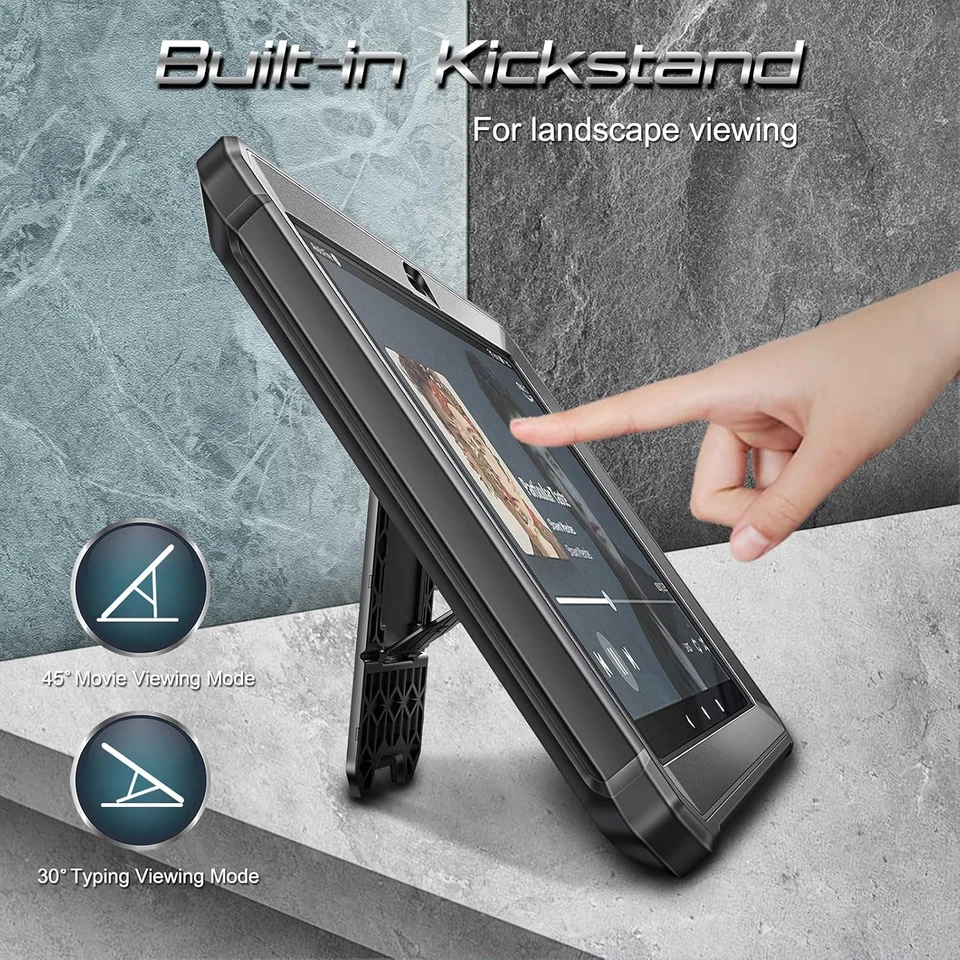 For Amazon Fire HD 10 / 10 Plus 11th Gen 2021 Tablet Case Hybrid Kickstand Cover - Image 4 of 4