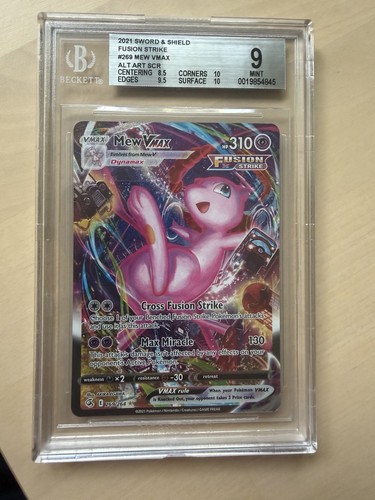 Mew VMAX graded BGS 9 for sale on eBay