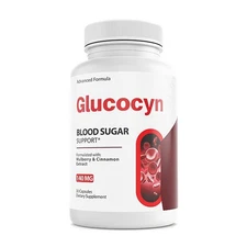 Glucocyn Blood Sugar Support Dietary Supplement 30 Capsules