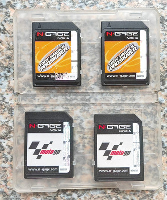 Nokia N-Gage Spiele Module Tony Hawk Pro Skater & Moto GP PAL Sport/Rennen