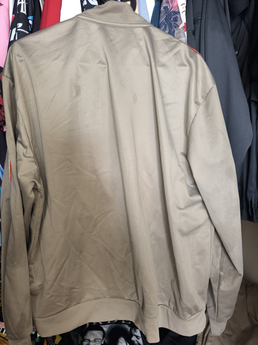 Burger King employee staff work wear full zip track jacket xl