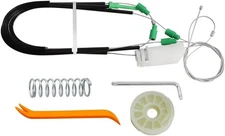 MOTOPARTY Front Driver Window Regulator Repair for 05-13 Chevrolet Corvette C6