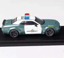 FW 1:64 Scale Police Sheriff SRT Hellcat Muscle Sports Diecast Metal Car Model