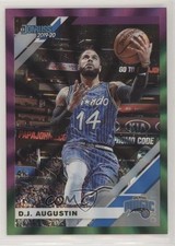 2019-20 Panini Donruss Holo Purple & Green Laser /10 DJ Augustin #147 9hx
