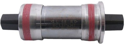 Quadratisches Tretlager 113mm Edge BSA 68 mm mit Aluminiumbechern - Silber