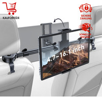 Tablet Halterung Auto Kippbar KFZ KopfstüTzenhalter FüR 4,7-16,1 Zoll GeräTe