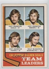 1974-75 O-Pee-Chee Joey Johnston Walt McKechnie #56 0a4