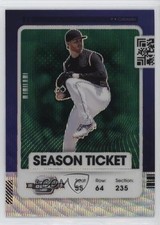 2021 Contenders Season Ticket Optic Green Wave Prizm Jon Gray Jonathan #42 6x9