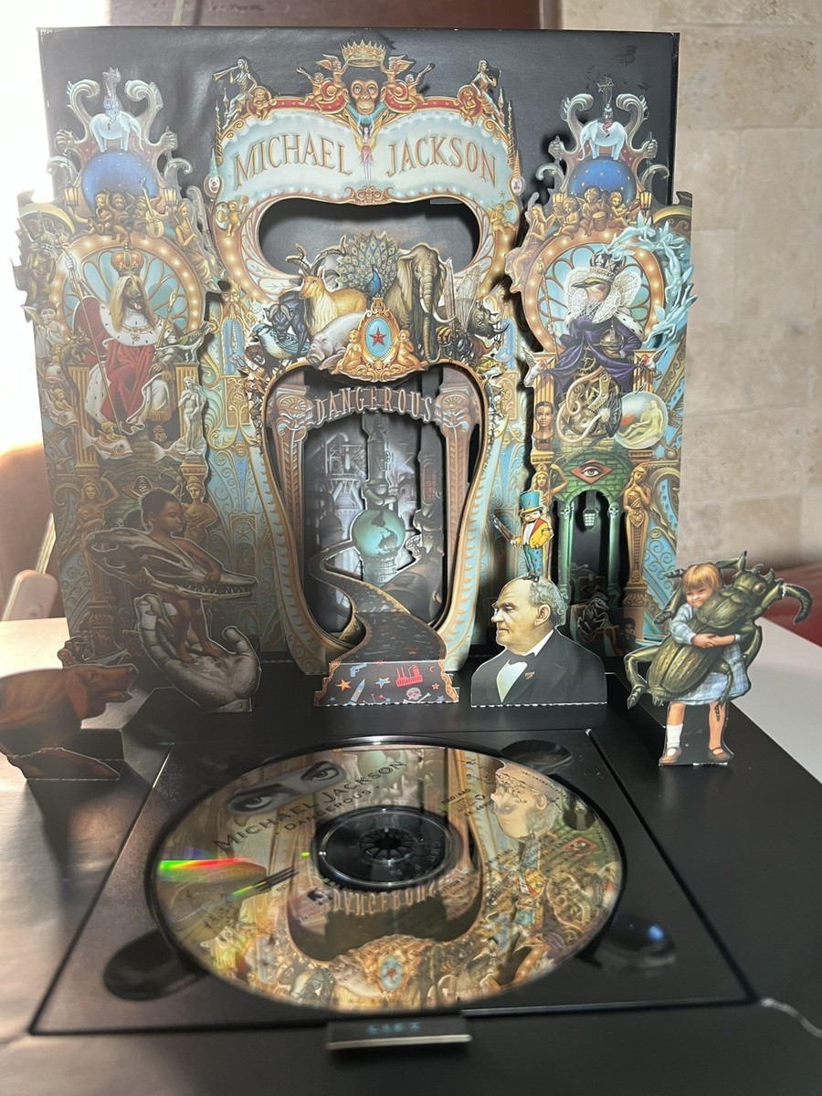 Michael Jackson Dangerous CD Collector's Edition First Printing
