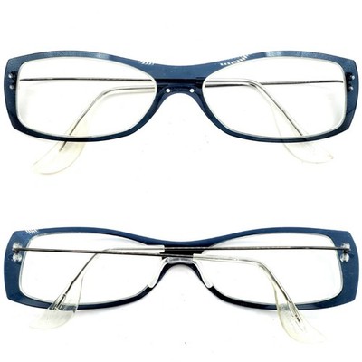 Authentic STAFFAN PREUTZ Blue Optic Frames Eyeglasses Sweden