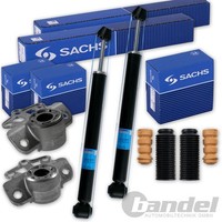 Sachs StossdÄMpfer+Domlager+Service KIT Hinten Passend FüR Opel Corsa D 06–2014