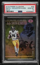 2018 Illusions Trophy Collection Gold Hines Ward JuJu Smith-Schuster PSA 10 16yo