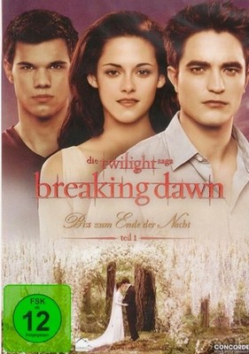 Die Twilight Saga Breaking Dawn Biss zum Ende der Nacht Teil 1 DVD NEU