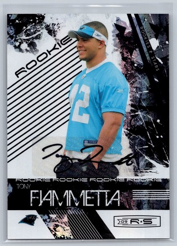 Tony Fiammetta 2009 Rookies & Stars Rookie Autograph /250 #195