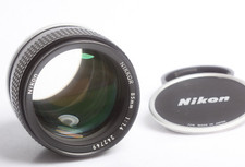 Nikon Nikkor 1.4/85 obiettivo AIS 85mm 1.4 Ai-S ritratto luminoso