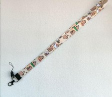 10pcs cartoon new cute Lanyard Mobile Phone ID Card KeyChain Holder