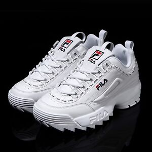 FILA Disruptor II 2 White Tapey Tape 