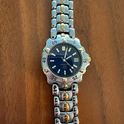 2001 Bulova Marine Star divers 100m watch | eBay
