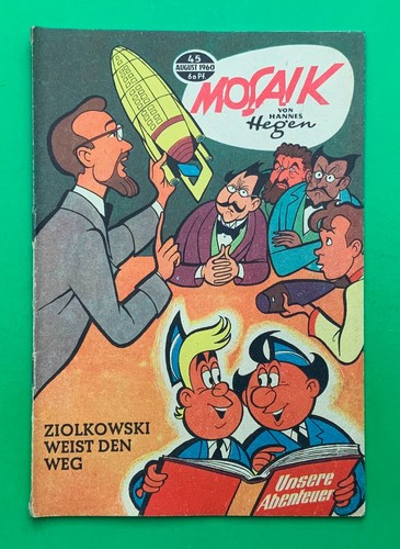 WIPA Mosaik Digedags Konvolut Sammlung Nr. 40 - 49 guter Zustand - Bild 12 von 21