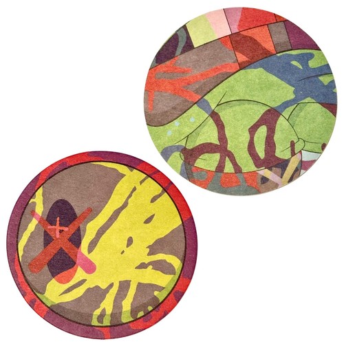 Juego de montaña rusa KAWS “The News” High Museum | Promoción de espectáculo coleccionable | Envío gratuito - Imagen 1 de 4