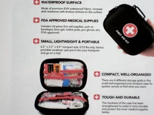 THRIAID  FIRST-AID KIT 100 PC HOSITAL GRADE SUPPLIES  QUALITY CASE-FREE SHIP