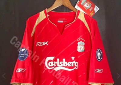 2004-2005 04/05 Liverpool UEFA Champions League Winners 5 Times