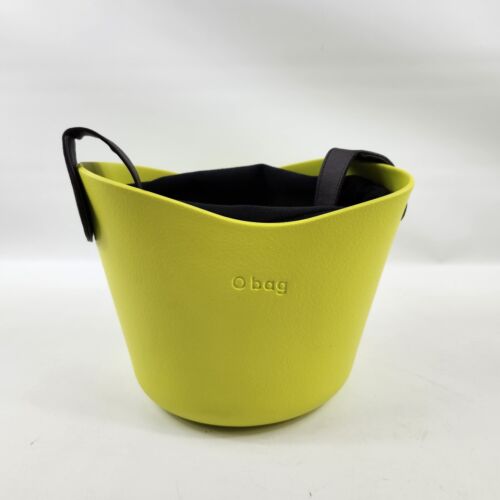 O BAG Crossbody Purse Bucket Bag Yellow  Beautifu… - image 1