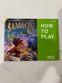 Little Samson - Nintendo NES game. Very good condition incl manual and box.