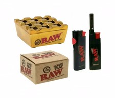NEW RAW Vanash Tray Wind proof Patio Ashtray + raw PHOENIX Extendo LIGHTER