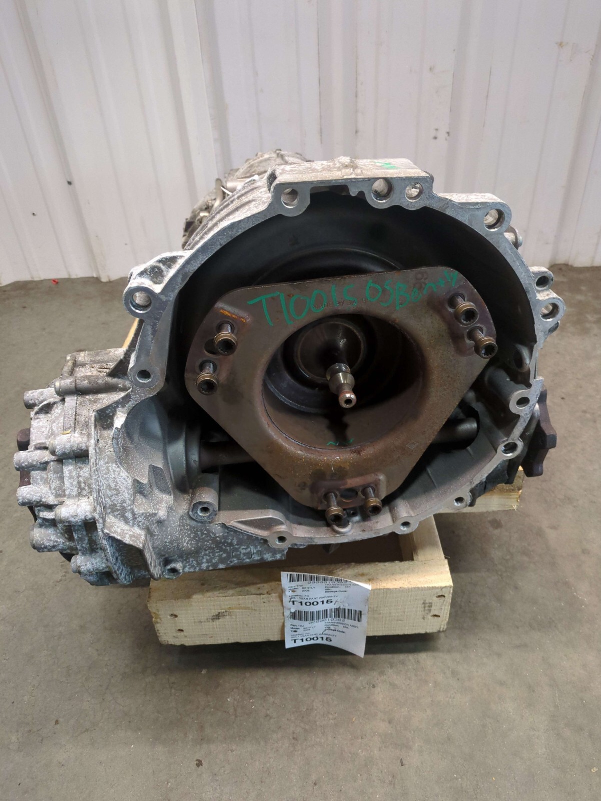 2006 Bentley Continental Automatic Transmission Assembly With 53,043 Miles