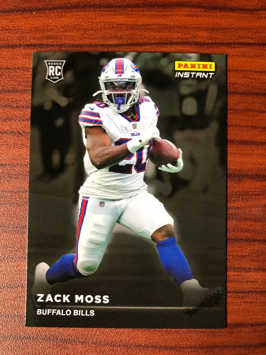 2020 Panini Instant Rookie Spotlight ZACK MOSS RS26 RC Rookie Card