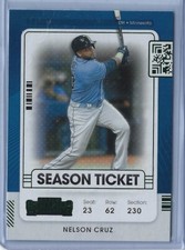 Nelson Cruz - #65 - Green - 2021 Panini Contenders