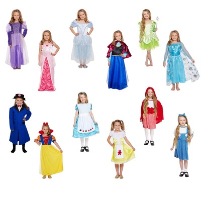 Girls Fancy Dress Costume Child Outfit 