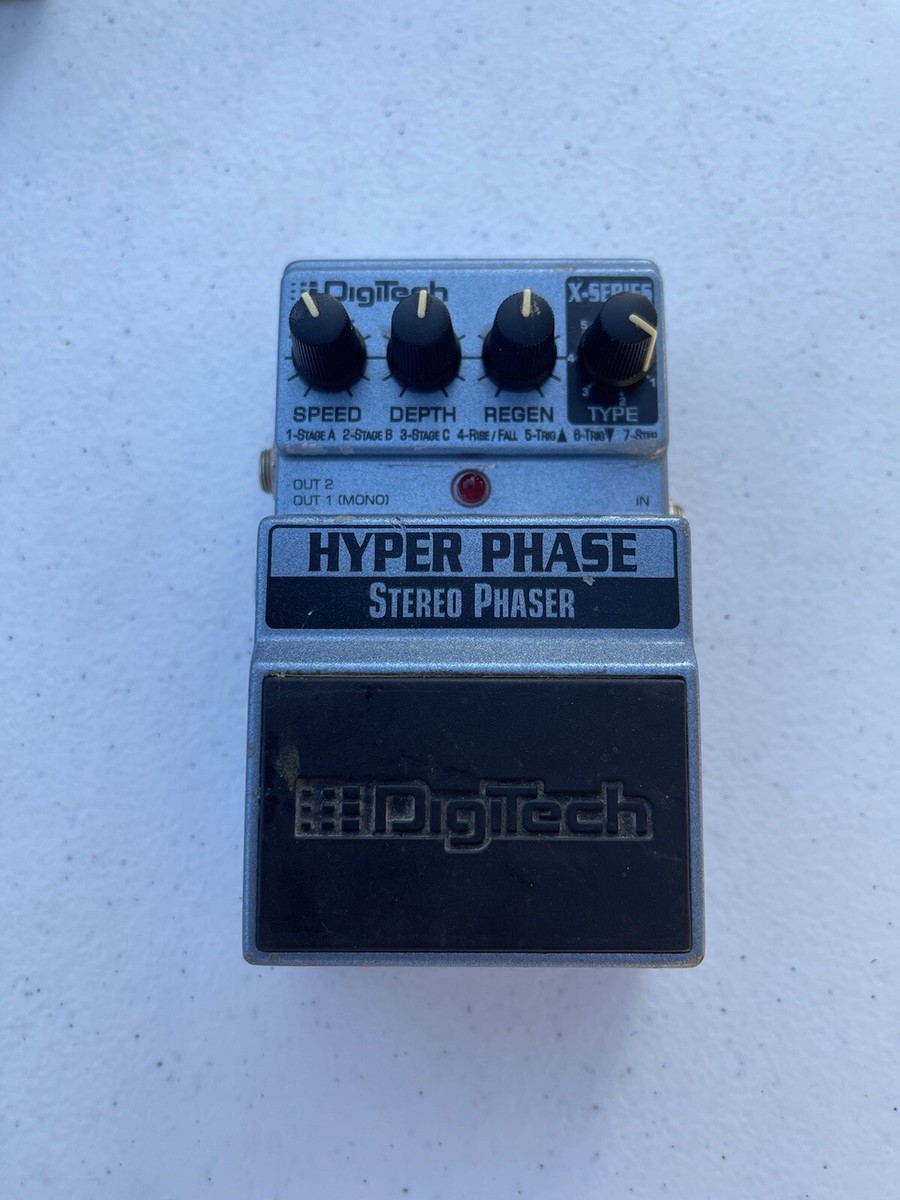Digitech XHP X-Series Hyper Phase Stereo Phaser 7-Modes