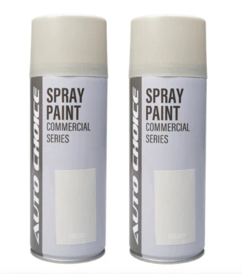 AUTOCHOICE 2 x FORD TRACTOR GREY Tractor Agricultural Enamel Gloss Paint 400ml