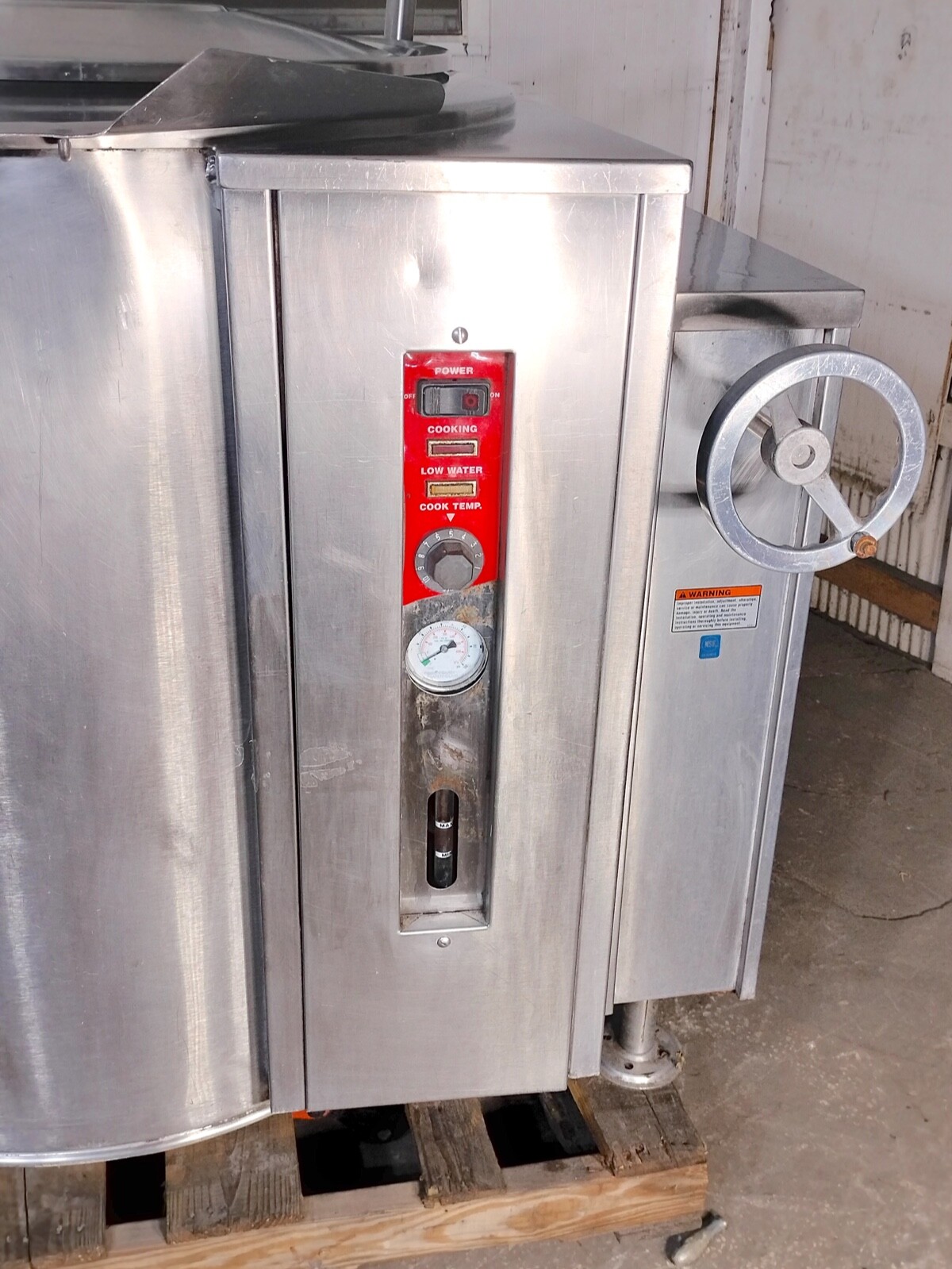 Vulcan Hart Crown VGLT40 VGLT 40 Gallon Tilt Tilting Kettle - Gas