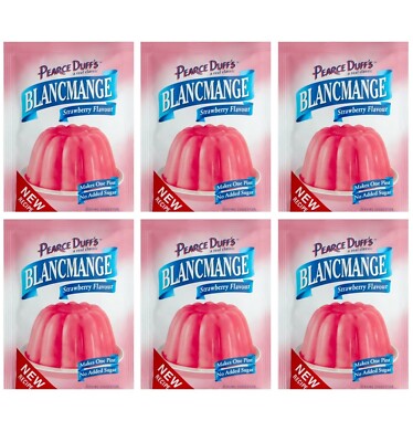 Pearce Duff's Erdbeer Blancmange 41g Pack Von 6
