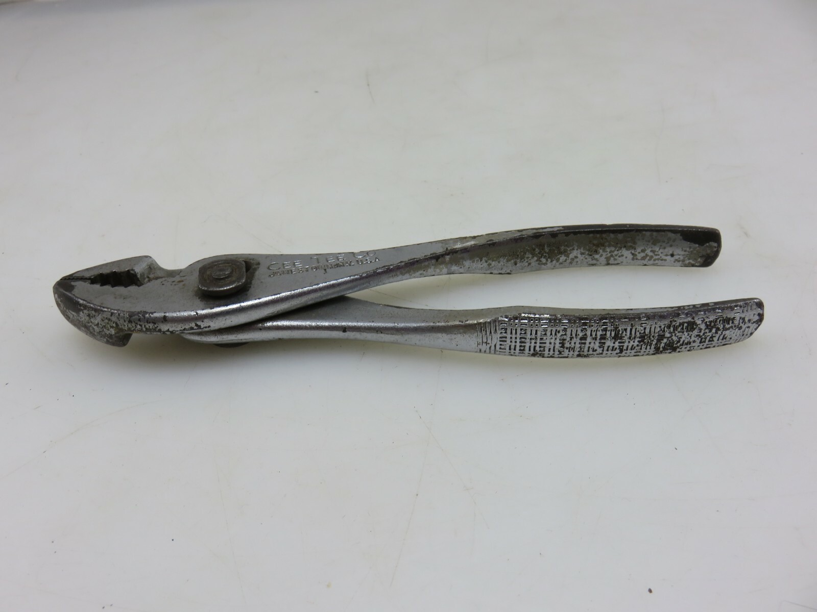 Cee Tee Co. Adjustable Slip Joint Pliers 6.5" Long Vintage Made In USA