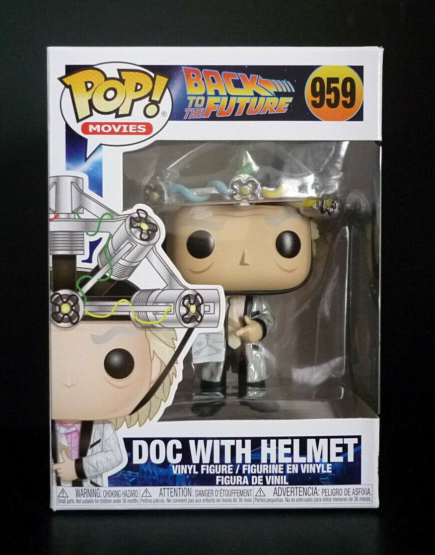 Funko Pop! Movies: Back To The Future Doc With Helmet #959