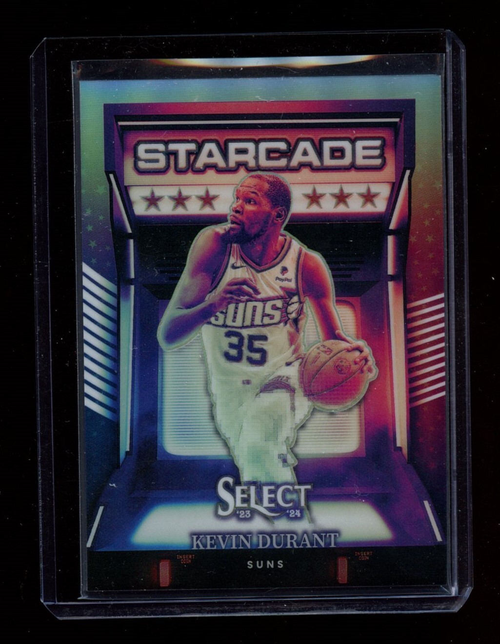 2023-24 Panini Select Kevin Durant Starcade SSP Insert Phoenix Suns