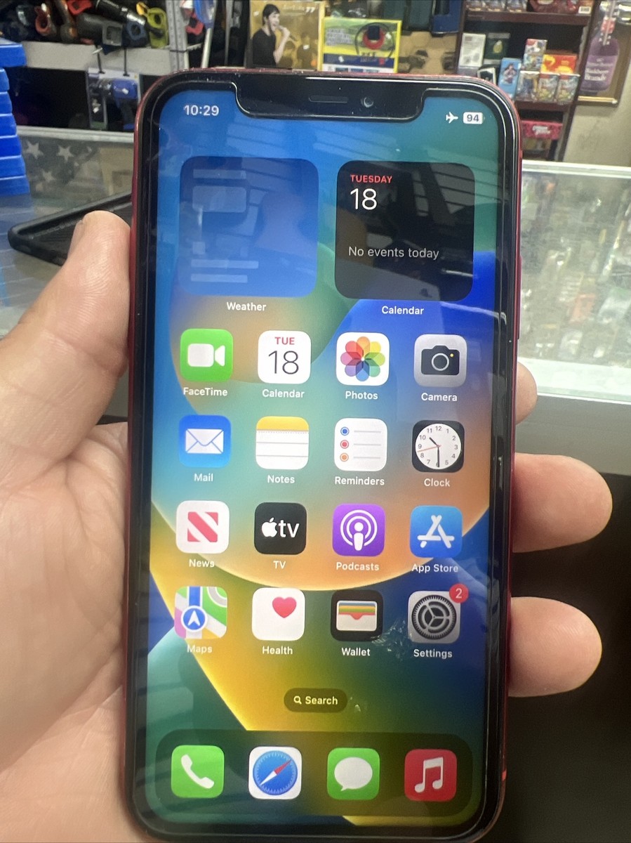 Apple iPhone 11 (PRODUCT)RED 64GB Unlocked A2111 (CDMA + GSM Apple iPhone 11 (PRODUCT)RED 64GB Unlocked A2111 (CDMA + GSM