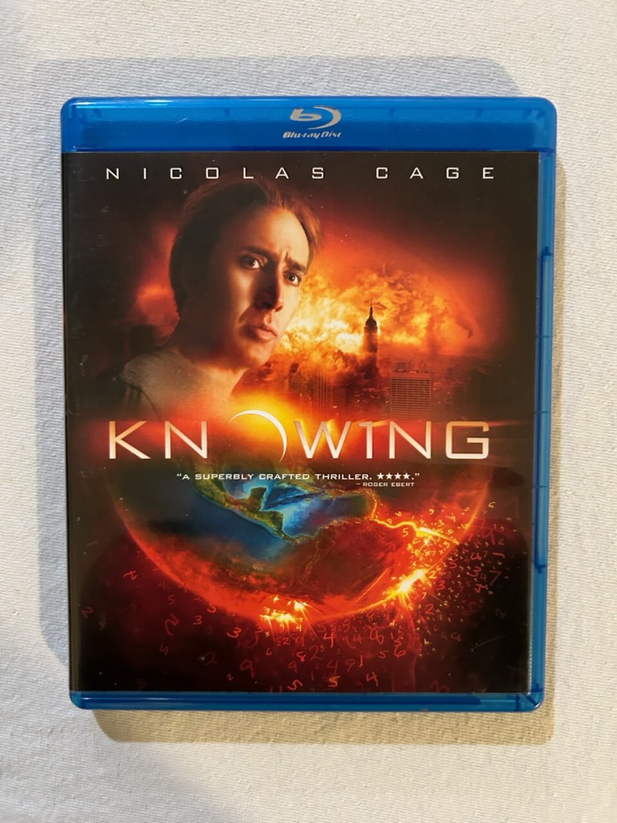 Knowing (Blu-ray, 2009) *Nicolas Cage* *Rose Byrne* *Alex Proyas