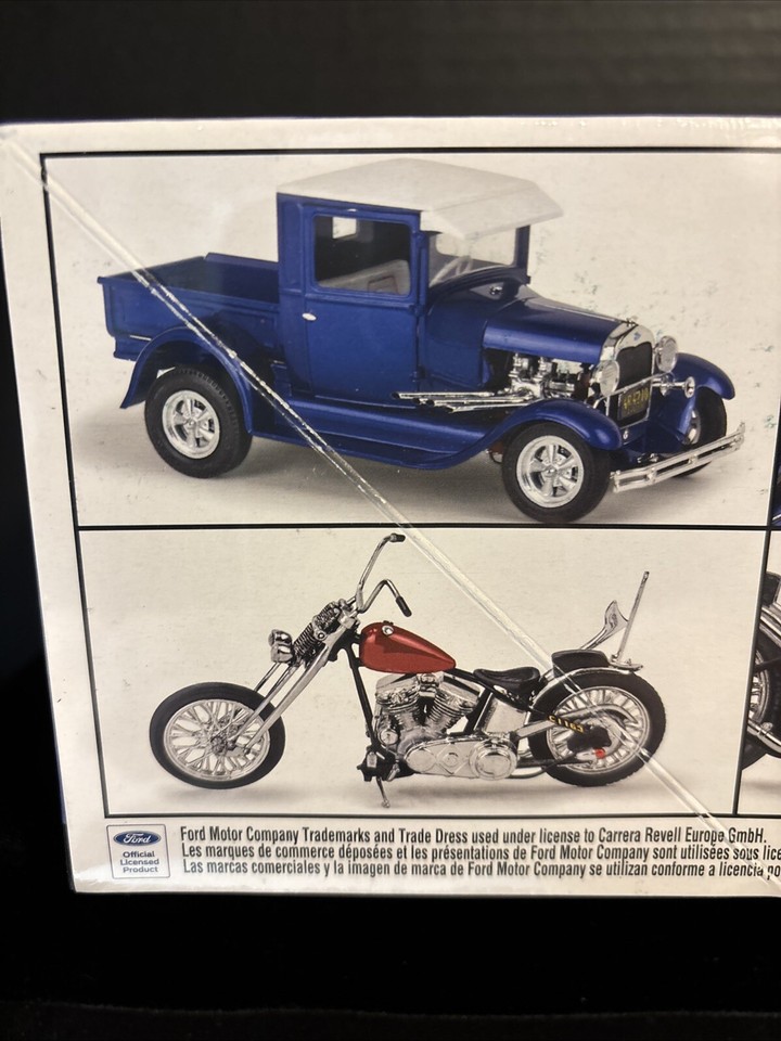 REVELL 14565 ‘29 FORD MODEL A HOT ROD & STREET CHOPPER MODEL KIT-NIB-1: ...