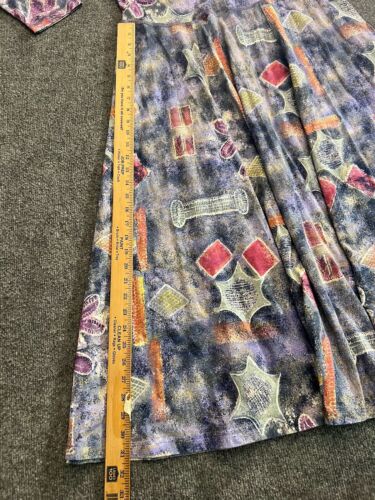 Vtg CHICO’s Dress NWT Size 1 8/10 Cotton Cottagecore whimsical Art Modest 90’s - Picture 2 of 7