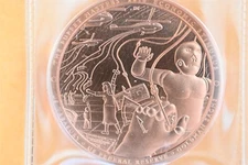 2010 Puppet Masters / Weed Money Hard Times Token, Semi-PL Copper Daniel Carr