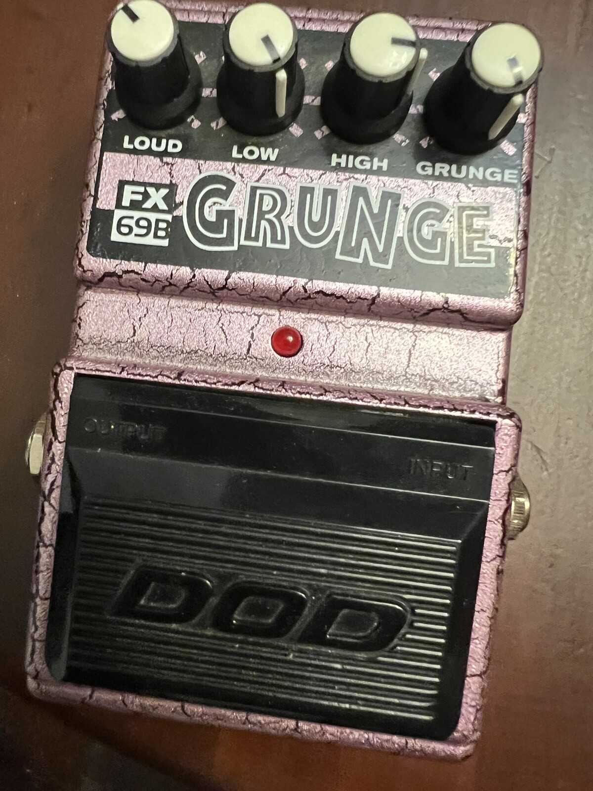 DOD FX69B Grunge Vintage Distortion Guitar Effect Pedal with Box See