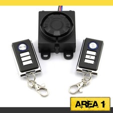 Alarmanlage mit Fernbedienung für alle Motorräder & Roller mit 12 Volt