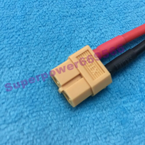 1pair XT60-2P XT-60 Male&Female PLUG 14 AWG Silicone Wire 120mm RC connector - Picture 5 of 8
