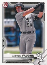 Andrew Vaughn 2021 Bowman Prospects #BP-88 White Sox baseball card