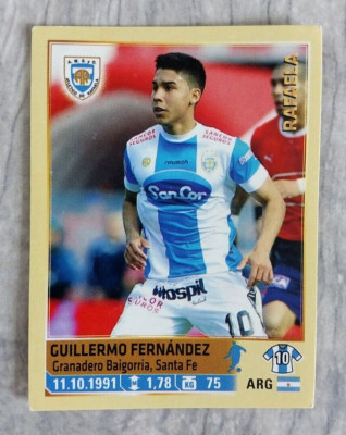 Guillermo Pol Fernandez True Rookie Sticker 2014 Panini Argentina Boca Jrs #33 